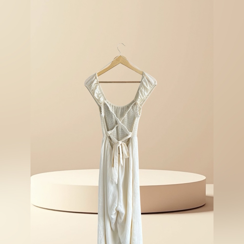 Lelis Women’s Cross Back Smocked Jumpsuit - Picture 8 of 12